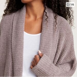 Barefoot Dreams CozyChic Lite Waffle Cocoon Cardi